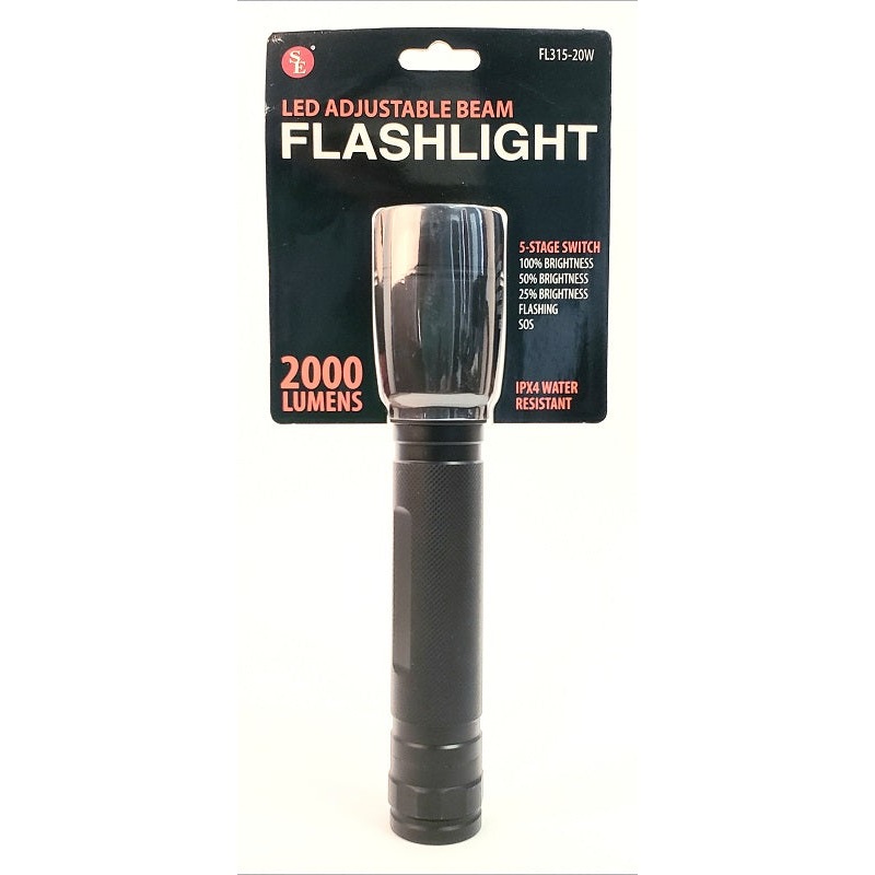 SE LED Adjustable Beam Flashlight