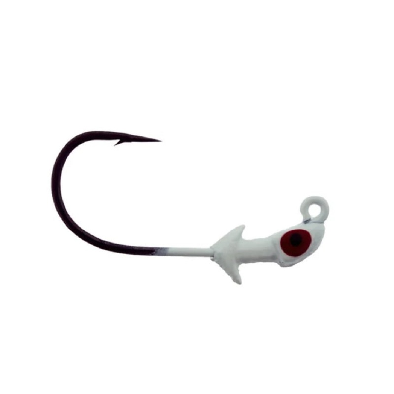 Saltwater Assassin Pro Elite Jigheads White 1/8oz 3pk