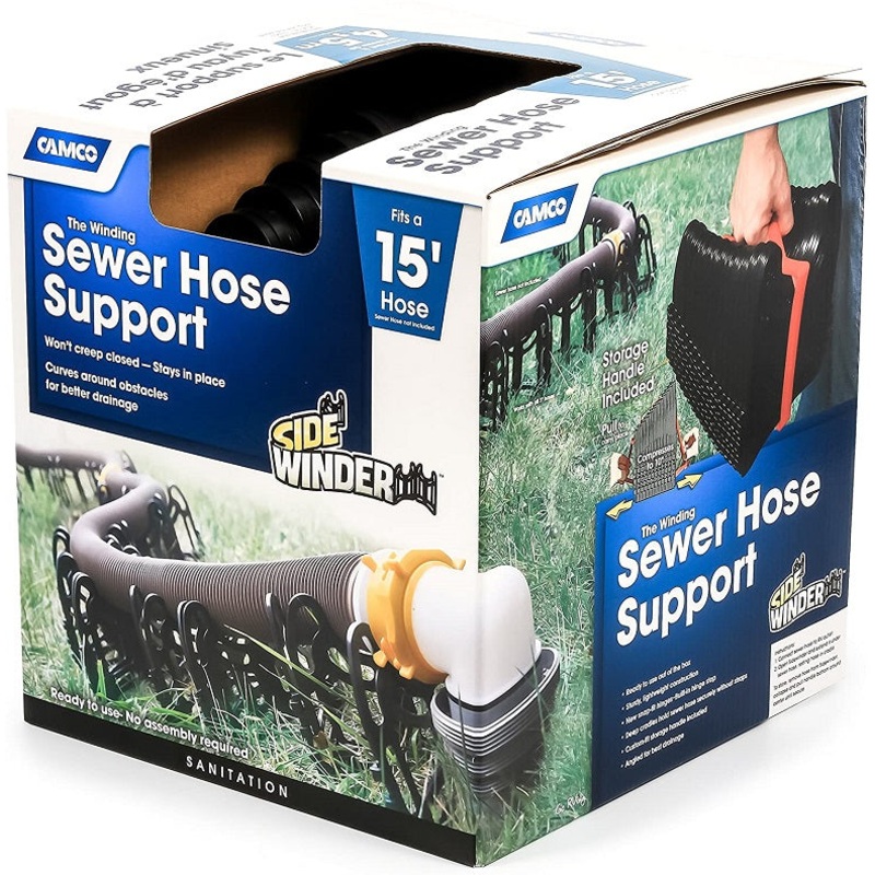 Camco Side Winder RV Sewer Hose Support 43041