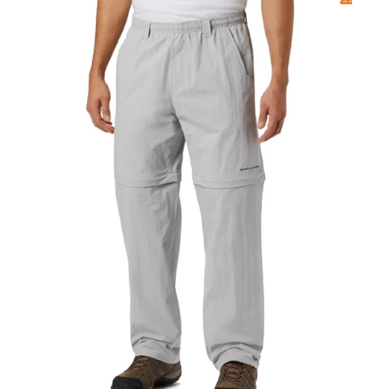Columbia Men’s Backcast Convertible Pants Cool Grey