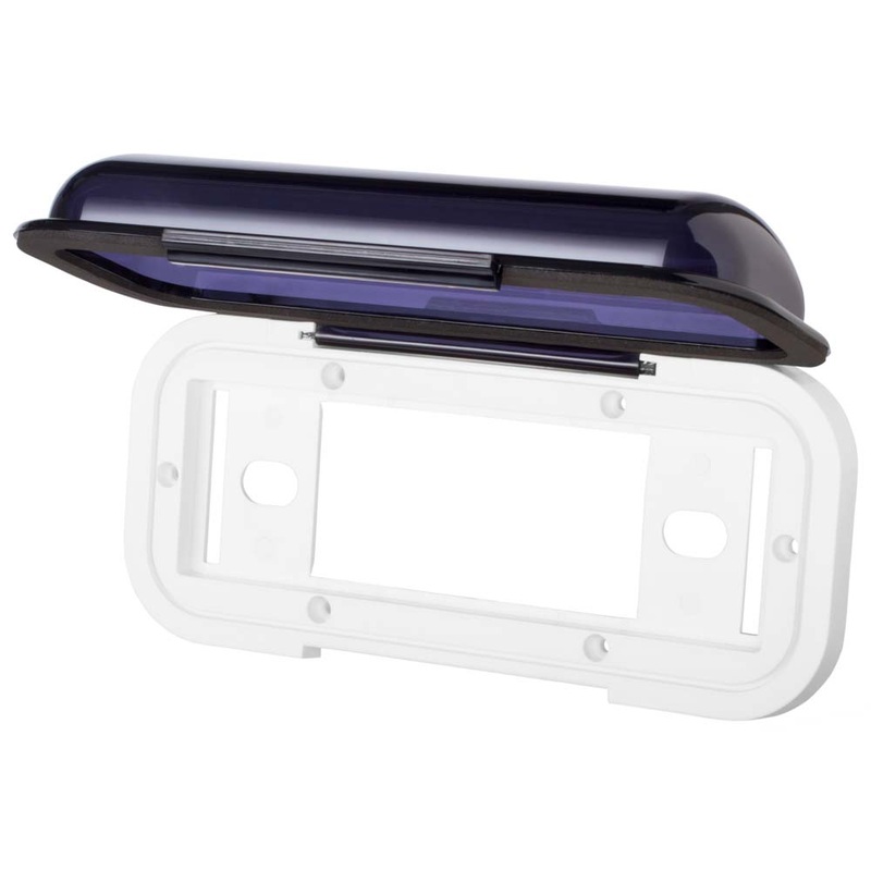 Boss Audio MRC5 Universal Radio Cover – Black/White [MRC5]