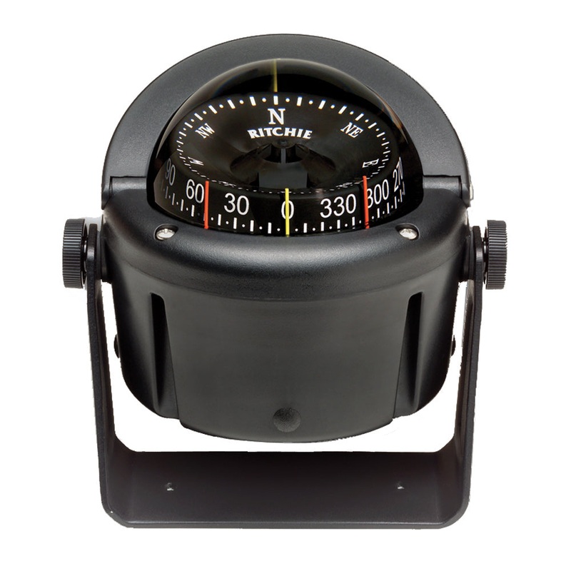 Ritchie HB-741 Helmsman Compass – Bracket Mount – Black [HB-741]
