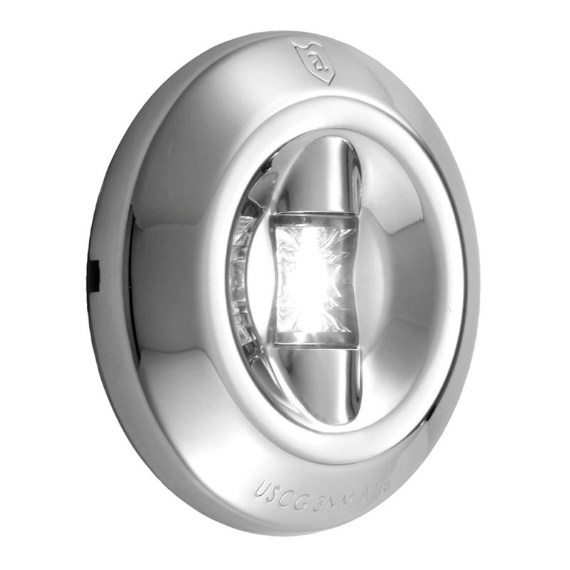 Attwood LED 3-Mile Transom Light – Round [6556-7]