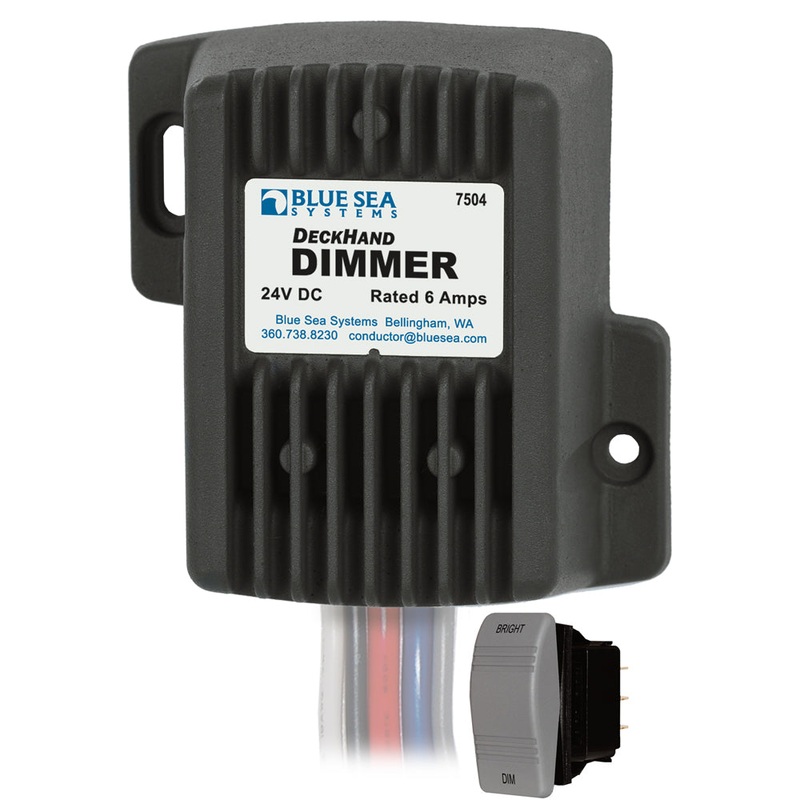 Blue Sea 7504 DeckHand Dimmer – 6 Amp/24V [7504]