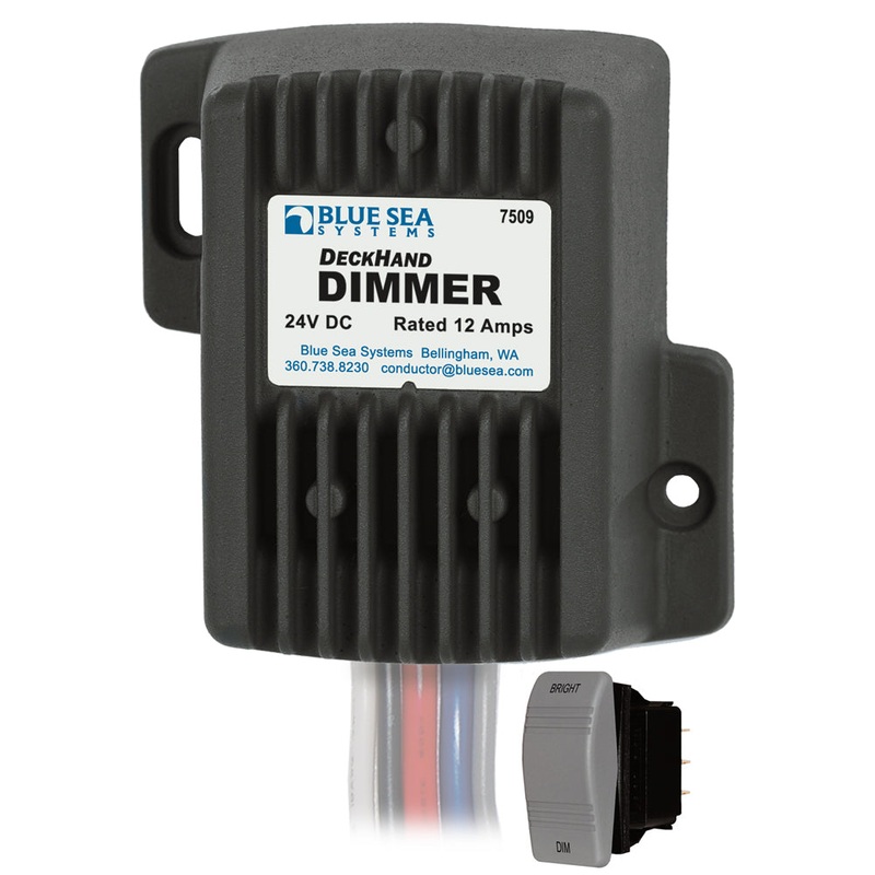 Blue Sea 7509 DeckHand Dimmer – 12 Amp/24V [7509]