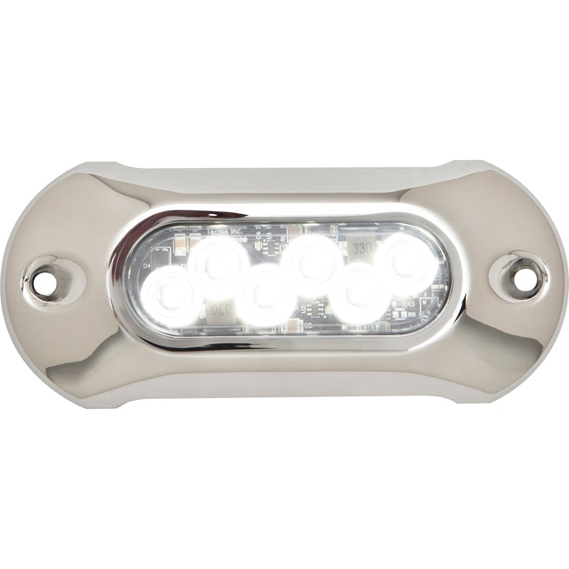 Attwood Light Armor Underwater LED Light – 6 LEDs – White [65UW06W-7]