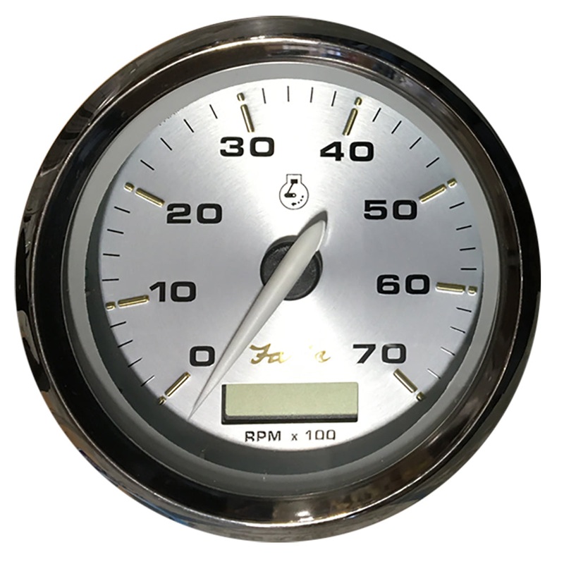 Faria Kronos 4 Tachometer w/Hourmeter – 7,000 RPM (Gas – Outboard) [39040]