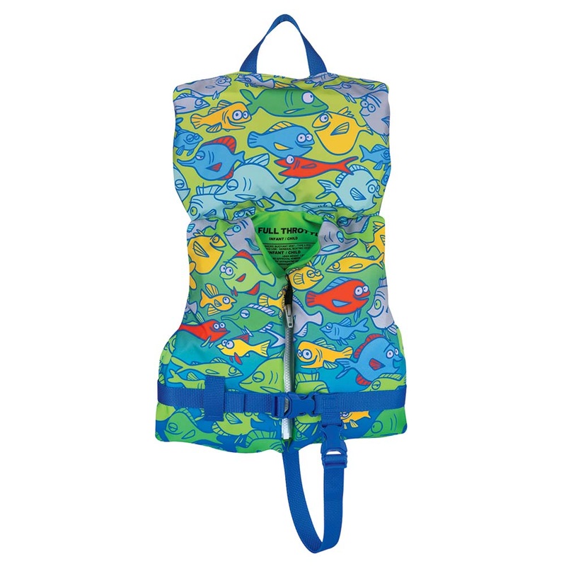 Full Throttle Character Vest – Infant/Child Less Than 50lbs – Fish [104200-500-000-15]