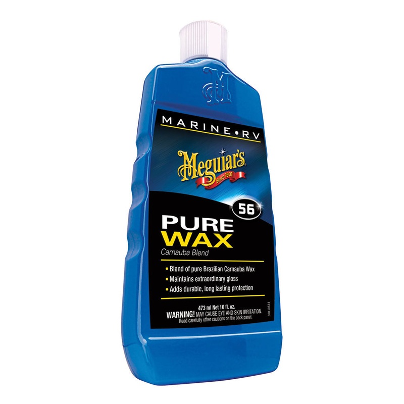Meguiar’s #56 Boat/RV Pure Wax – 16oz [M5616]