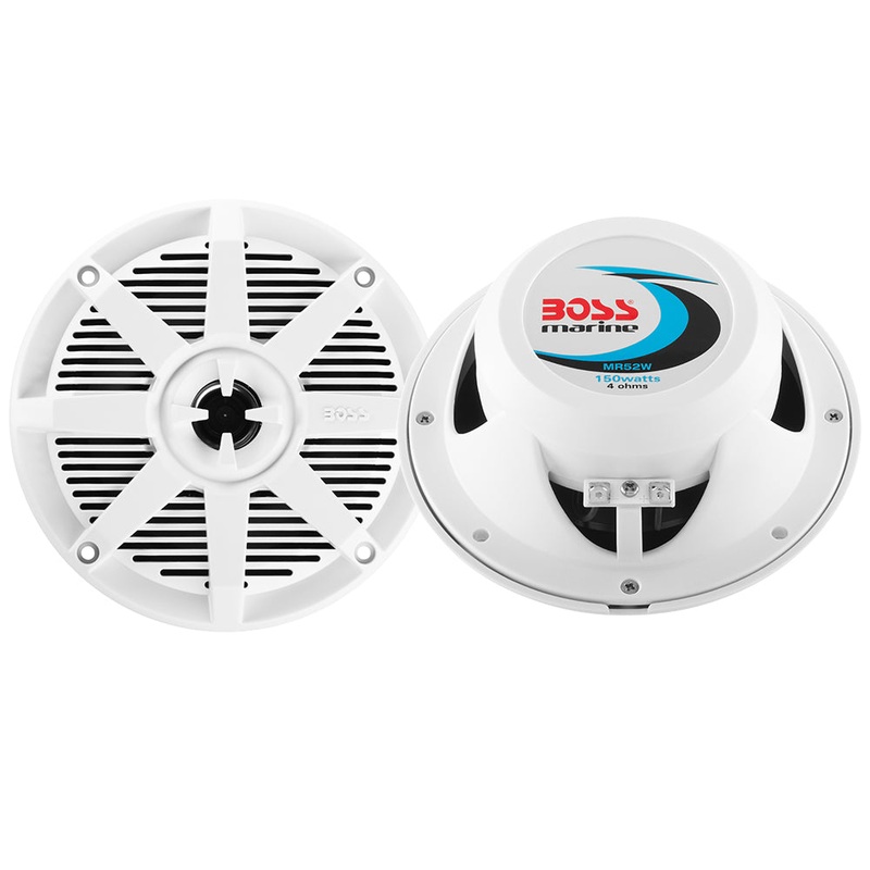 Boss Audio 5.25 MR52W Speaker – White – 150W [MR52W]
