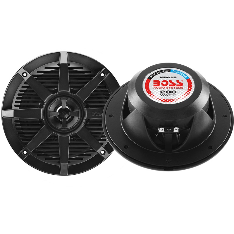 Boss Audio 6.5 MR62B Speaker – Black – 200W [MR62B]