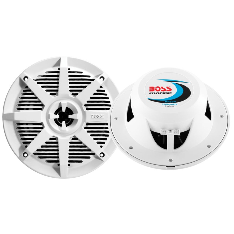 Boss Audio 6.5 MR62W Speaker – White – 200W [MR62W]