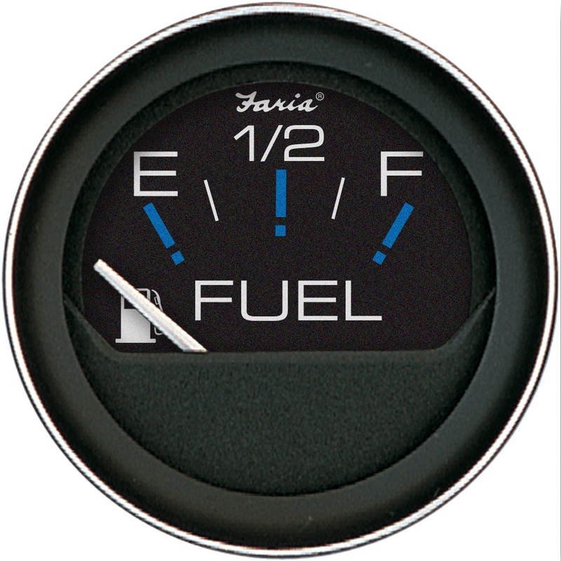 Faria Coral 2 Fuel Level Gauge (E-1/2-F) [13001]