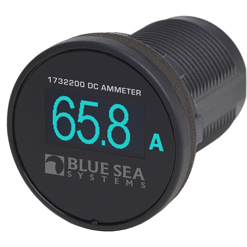 Blue Sea 1732200 Mini OLED Ammeter – Blue [1732200]