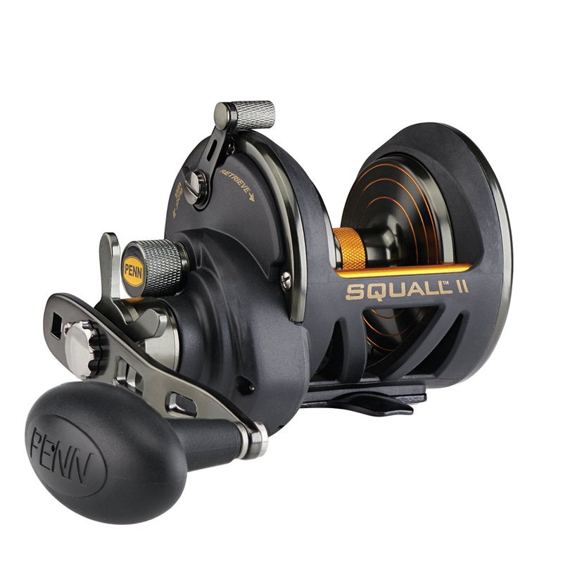 PENN Squall II Star Drag Conventional Reel – SQLII25NSD [1522169]