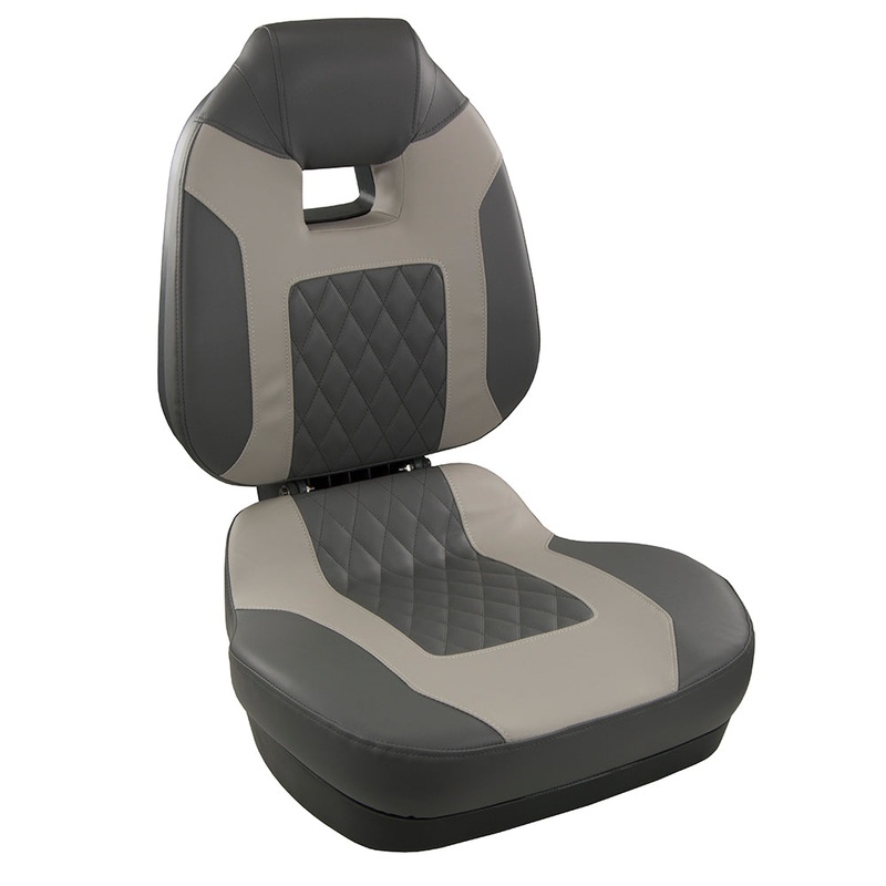 Springfield Fish Pro II High Back Folding Seat – Charcoal/Grey [1041483]