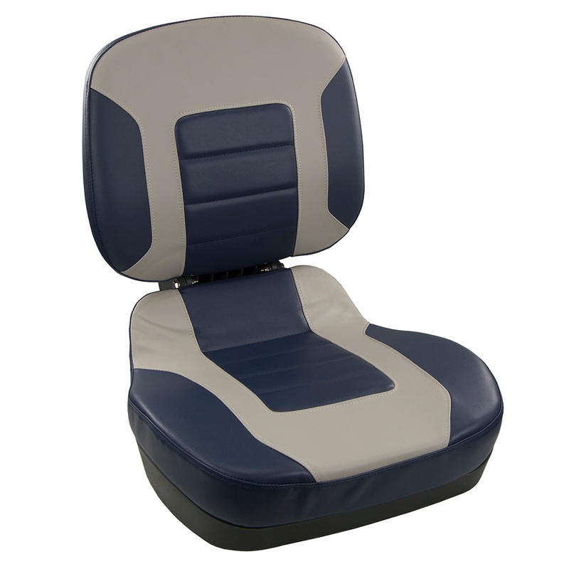 Springfield Fish Pro II Low Back Folding Seat – Navy/Grey [1041519]