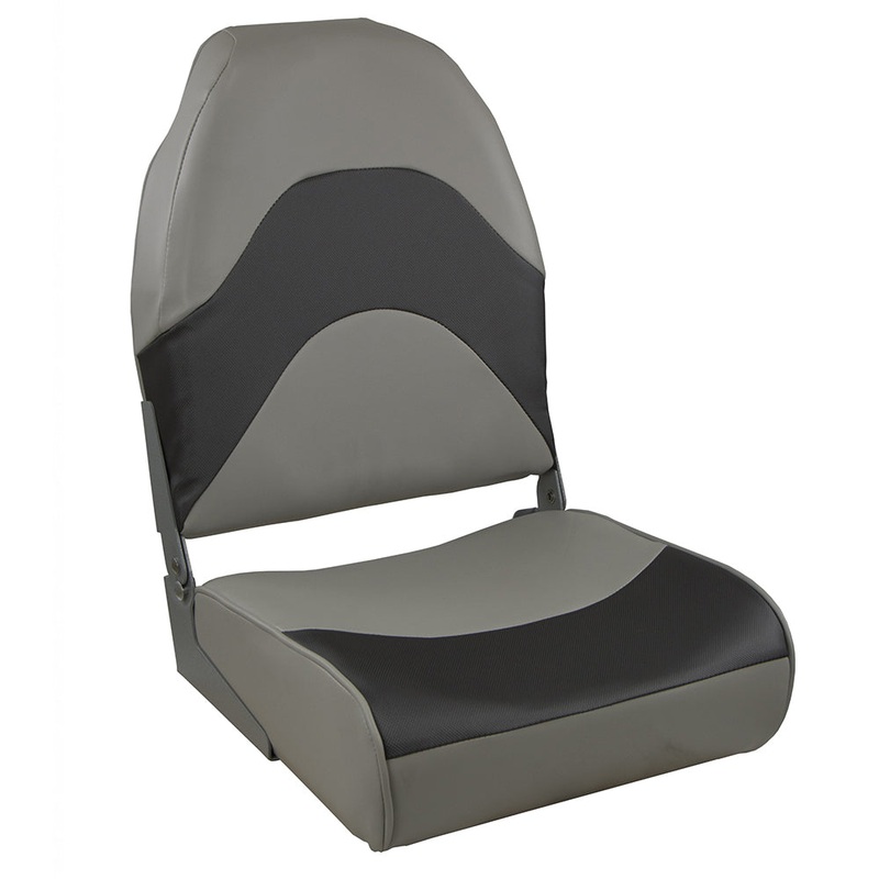 Springfield Premium Wave Folding Seat – Grey w/Meteor Stripe [1062034]