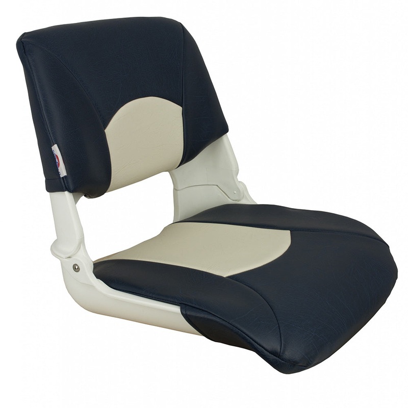 Springfield Skipper Standard Seat Fold Down – White/Blue [1061016]