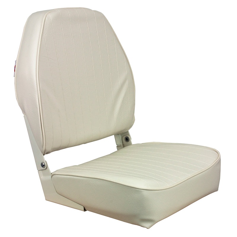 Springfield High Back Folding Seat – White [1040649]