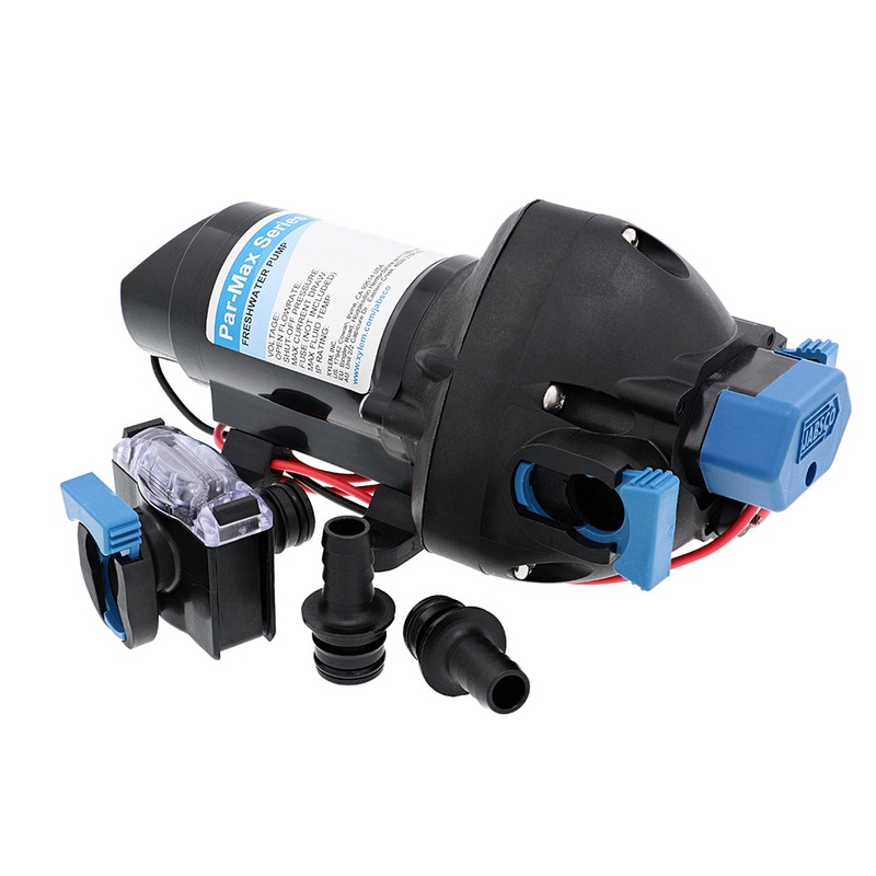 Jabsco Par-Max 3 Water Pressure Pump – 12V – 3 GPM – 40 PSI [31395-4012-3A]