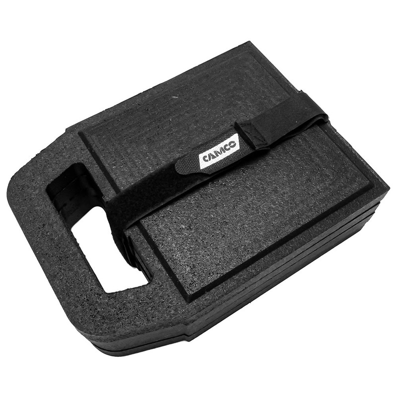 Camco Stabilizer Jack Pads – Rubber – 6.2 x 6.2 *4-Pack [44591]