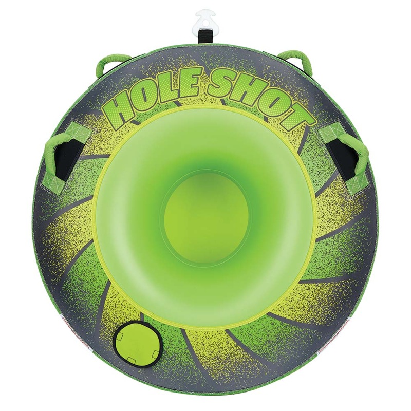 Full Throttle Hole Shot Towable Tube – 1 Rider – Green [302000-400-001-21]