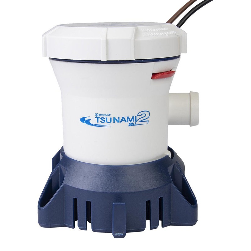 Attwood Tsunami MK2 Manual Bilge Pump – T800 – 800 GPH  12V [5608-7]