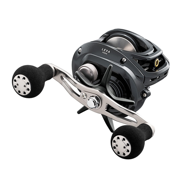 Daiwa Lexa 300 Baitcasting Reel – Hyper Speed – Dual Paddle Handle [LX300H]