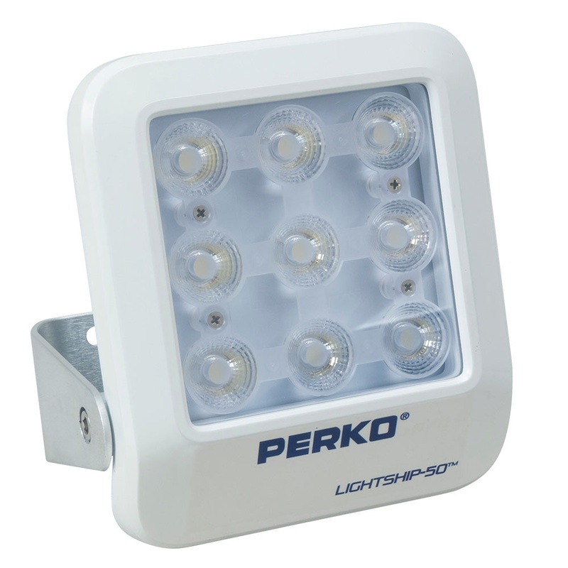 Perko Lightship 50 LED High Performance Floodlight – 12/24V – White [1643050F0W]
