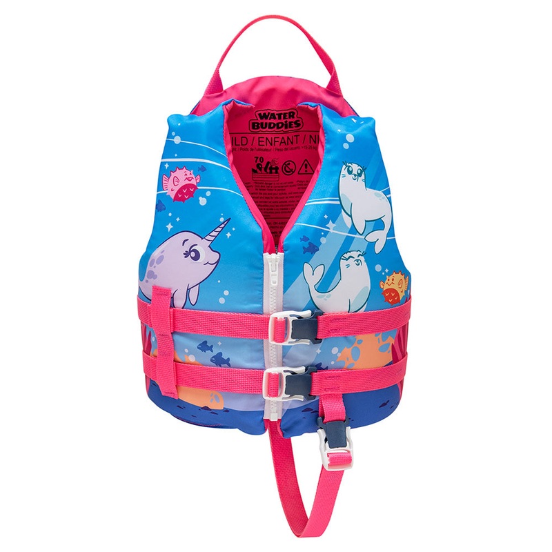 Full Throttle Child Water Buddies Life Vest – Octopus – 30-50lbs Type III [104300-105-001-25]