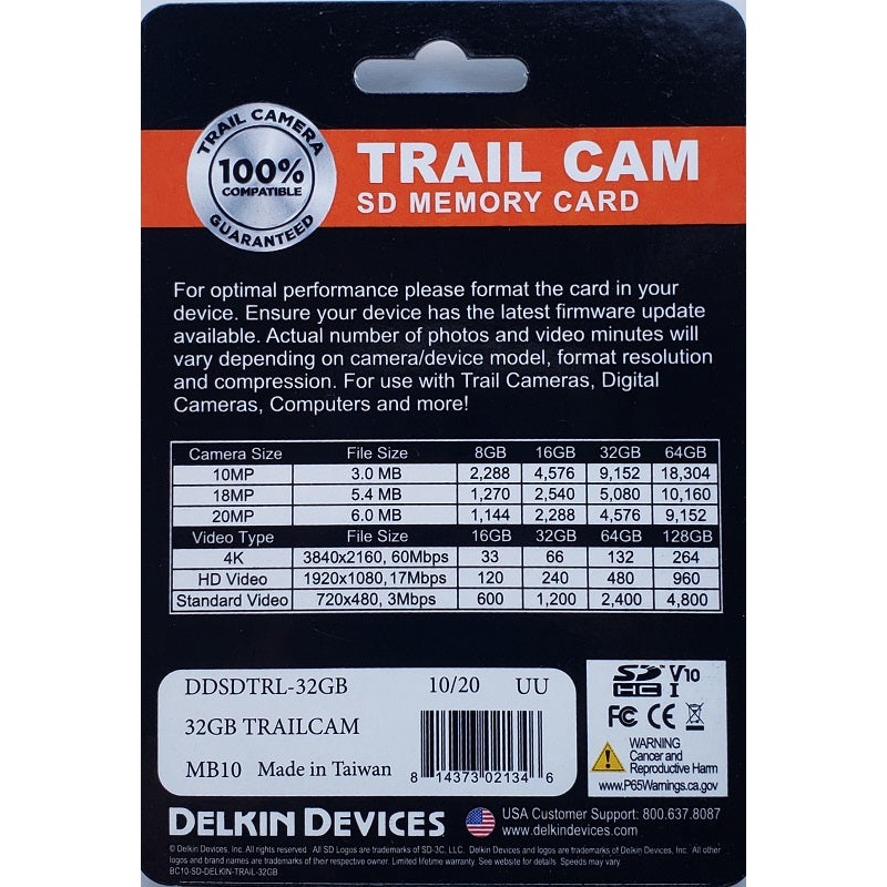 delkin-devices-trail-cam-sd-32gb-memory-card_1 Delkin Devices Trail Cam SD 32GB Memory Card