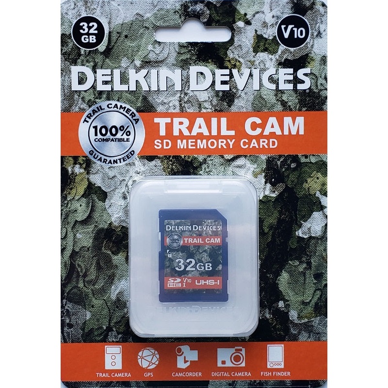 Delkin Devices Trail Cam SD 32GB Memory Card