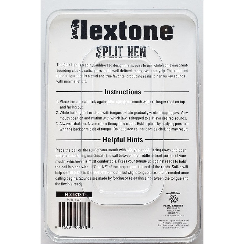 flextone-split-hen-mouth-call-flxtk130_1 Flextone Split Hen Mouth Call FLXTK130