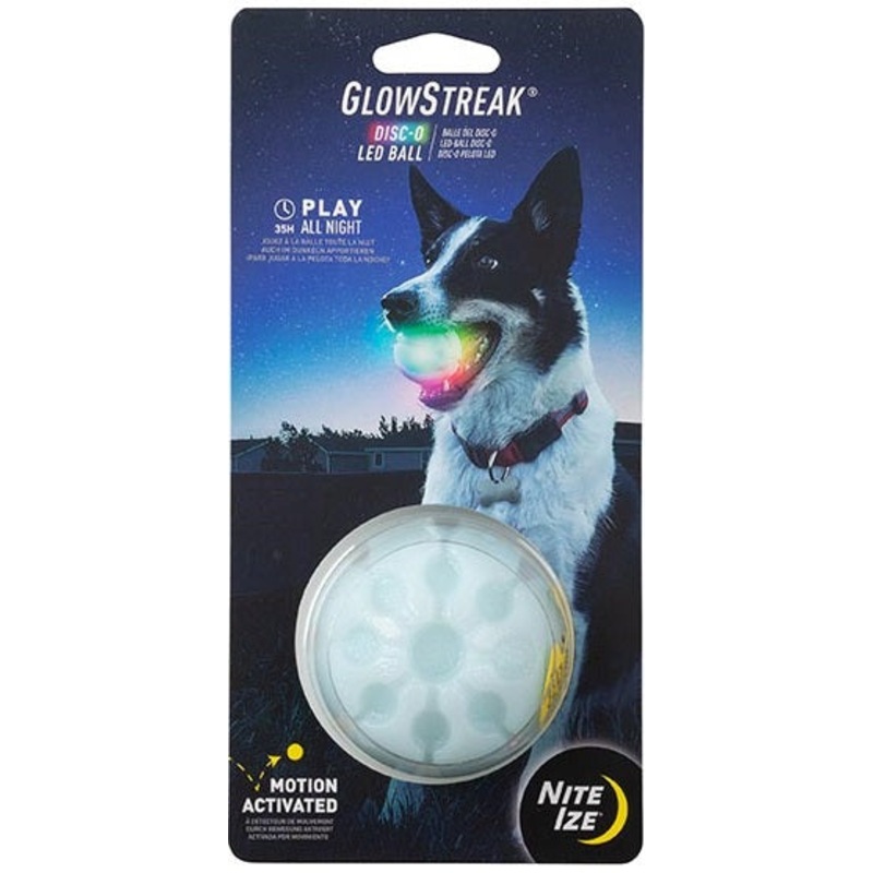 Nite Ize GlowStreak LED Ball for Pets DISC-O