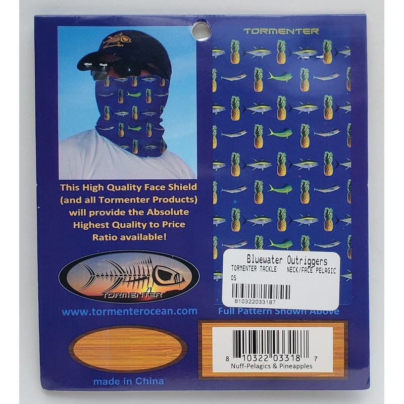 Tormenter Nuff Pelagics and Pineapples Neck Gaiter