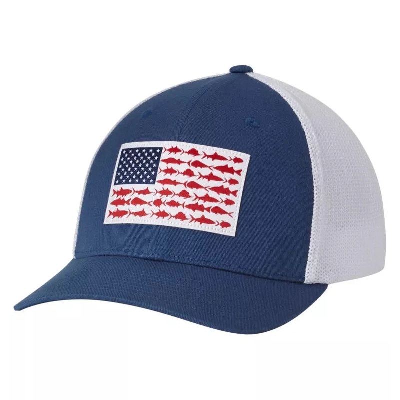 Columbia PFG Fish Flag Mesh Hat XL/XXL CU0173-465