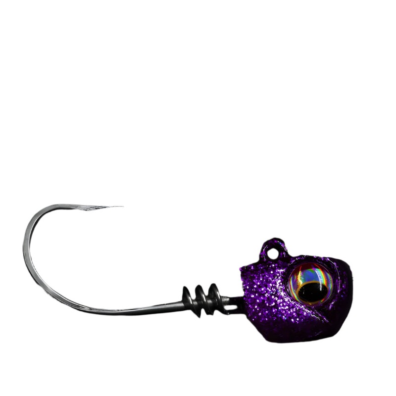 NLBN 5 Jig Heads|Purple Haze (2Pack)|Limesider (2Pack)|Green Back (2 PacK)|Mullet Run (2Pack)|Hell Yeah Butter (2Pack)|3/4oz.|1oz.|1.5oz.|2oz.|5″