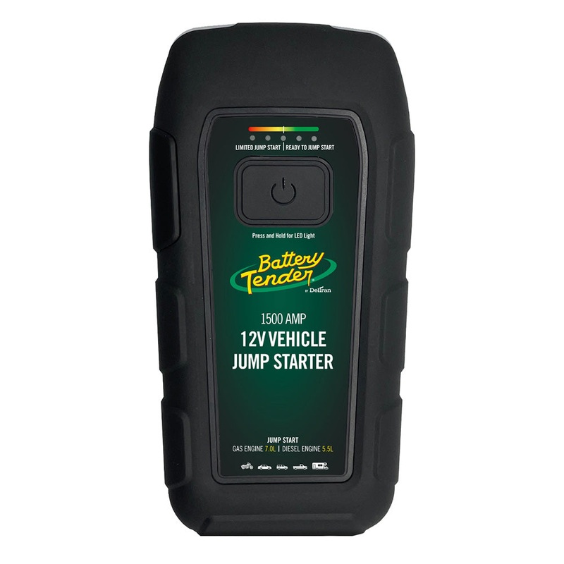 Battery Tender 1500A Jump Starter – 12000mAh Power Bank [030-2020-WH]