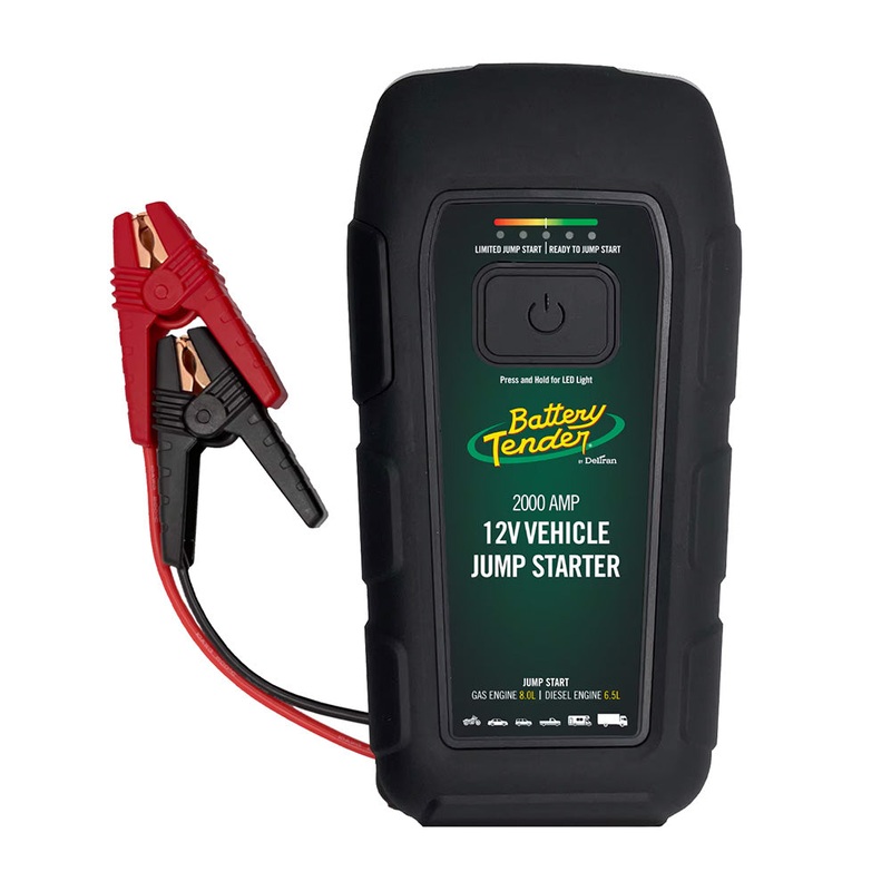 Battery Tender 2000 Amp Jump Starter – 16000MAH Power Bank [030-2030-WH]