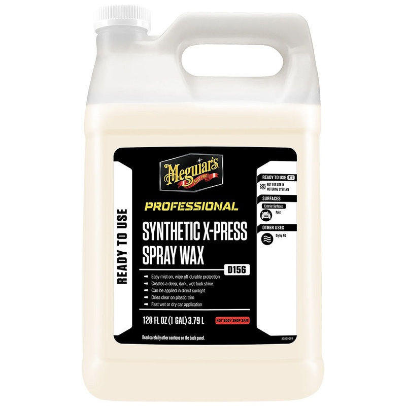 Meguiar’s Synthetic X-Press Spray Wax – 1 Gallon [D15601]