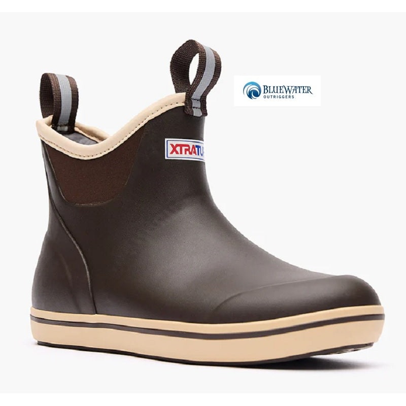 XTRATUF Women’s 6 Ankle Deck Boot (Brown)