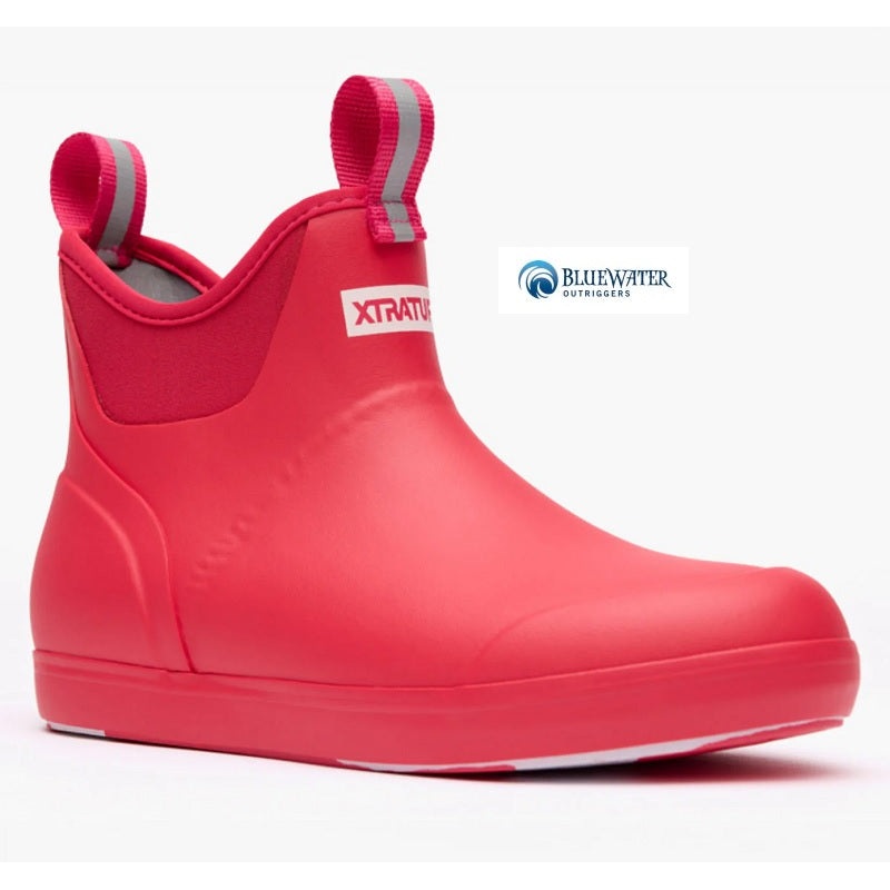 XTRATUF Women’s 6 Ankle Deck Boot (Hot Pink)