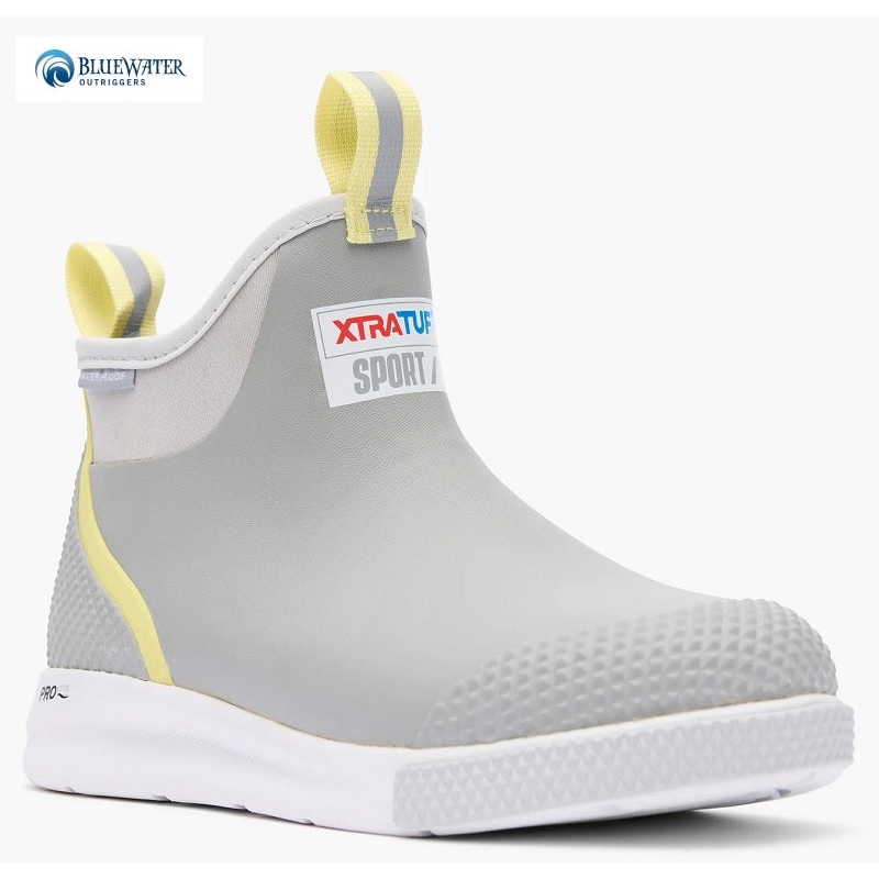 XTRATUF Women’s 6 Ankle Deck Boot Sport (Grey)