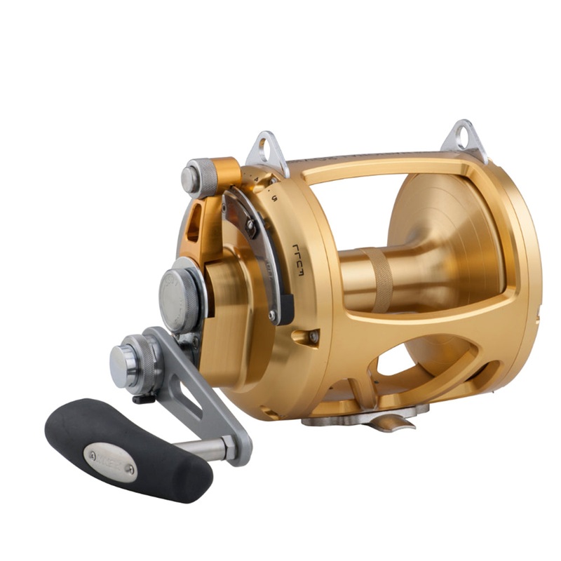 PENN International 80 VISW INT80VISW 2-Speed Conventional Reel – Gold [1370784]