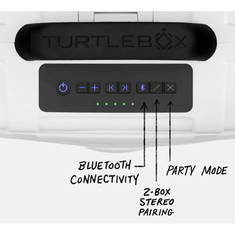 turtlebox-waterproof-speaker-gen-3-white_1 Turtlebox Waterproof Speaker GEN 3 White