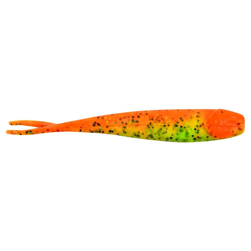 Berkley Gulp! Minnow|Black Shad|Chartreuse Shad*|Emerald Shiner|Watermelon Pearl|Green Chartreuse|Rainbow*|Smelt*|Firetiger|Pearl Silver|1″|2.5″|3″|4″|2″