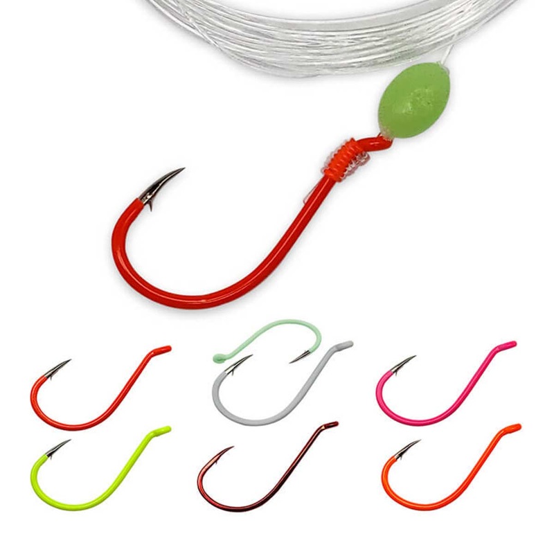 Gamakatsu Walleye Snell with Glowbead