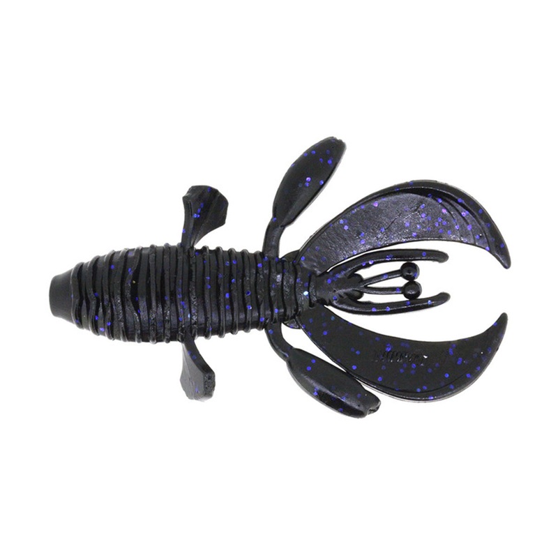 Damiki Knock Out|Black Blue|Black Red|Green Pumpkin Black|Junebug|Original Green Pumpkin|Watermelon Candy|Watermelon Red Black|4″