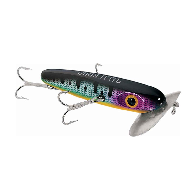 Arbogast XL Jitterbug|Black|Fire Tiger|Frog White Belly|Perch|G700